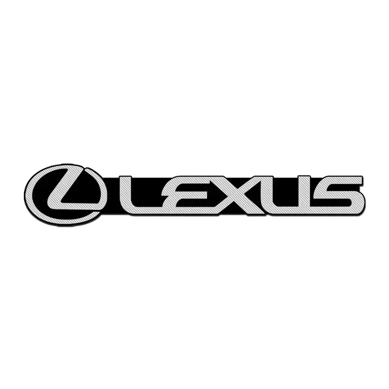 2026 핫 인테리어 스티커 4개 렉서스 로고 RX350 IS300 ES250 ES330 ES350 IS250 CT200H IS IS350 NX GS용 차량 오디오 사운드 스티커