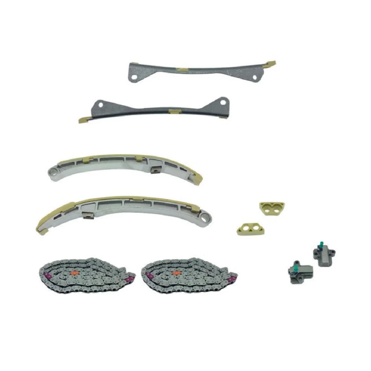 

Car Timing Chain 10-Piece Set for Hyundai Kia 3.3 3.8L 2015-2021 24350-3CGA1 24410-3CGA3 Car Accessories