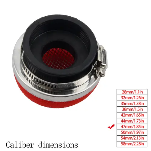 Motorcycle Air Filter Cleaner Air Filter 2 Stroke Engine Dirt Pit Bike Scooter 28/32/35/38/42/45/50/54/58MM Moto Parts - Image 18