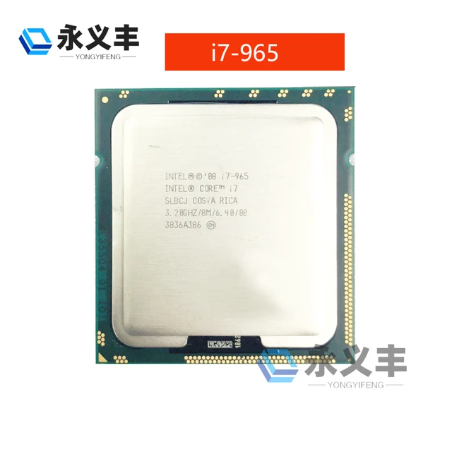 Intel Core I7-965 i7 965 i7965 i7 965 3.2GHz quad-core CPU