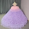 Charming Boat Neck Quinceanera Dress Appliques Off Shoulder Corset Ball Gown Quinceanera Party Made to Order vestidos 15 años 1211 2