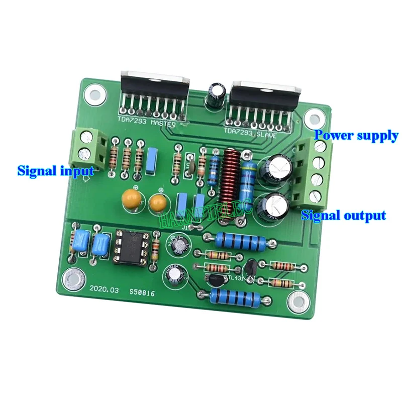 Assembled TDA7293 Mono Audio Power Amplifier Board 90W Base on LINN LK140 Circuit - 2