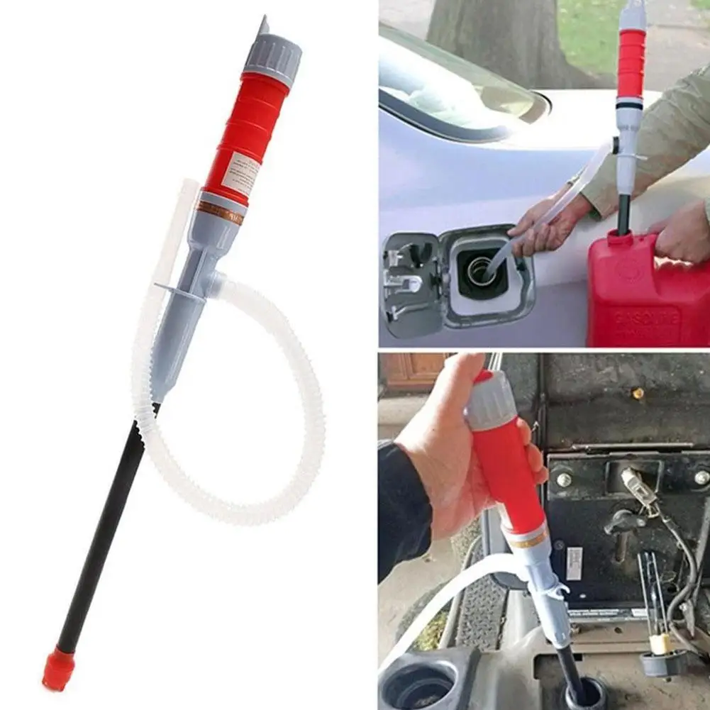 New Electric Oil Pump Siphon Liquid Transfer Pump Handheld Pump Battery Operated Water Gas Tools Portable Car Siphon Petrol Fuel