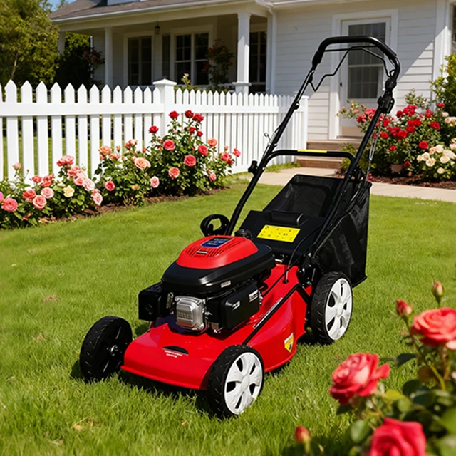 Villa Garden Lawn Mower With Powerful Engine 60L Grass Collection Bag 10 Speed Settings Push And Self Propelled Operation 1 Villa Garden Lawn Mower With Powerful Engine 60L Grass Collection Bag 10 Speed Settings Push And Self Propelled Operation 1
