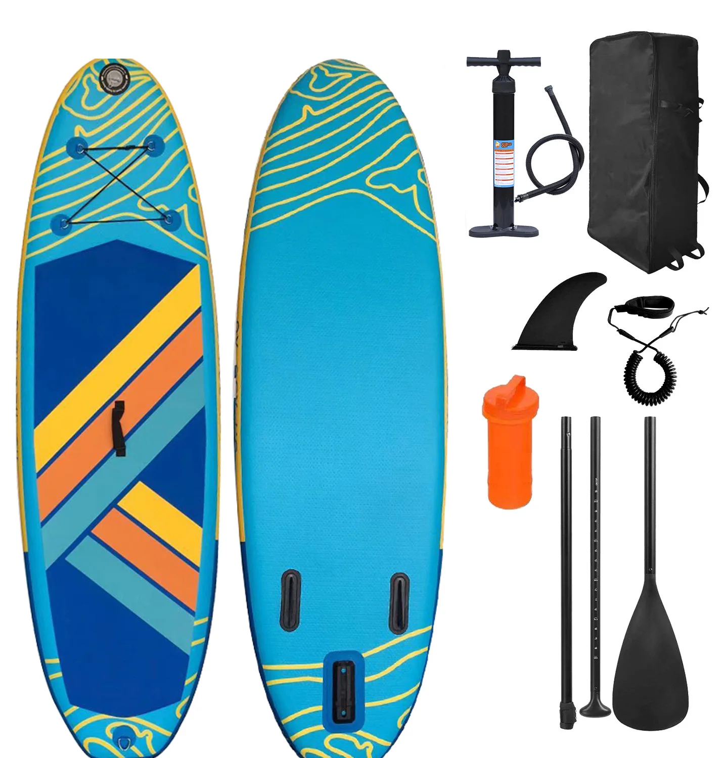 

New 2022 Outdoor Sports Inflatable Surfboard Paddle Board Inflatable Pulp Board Surfing Board SUP