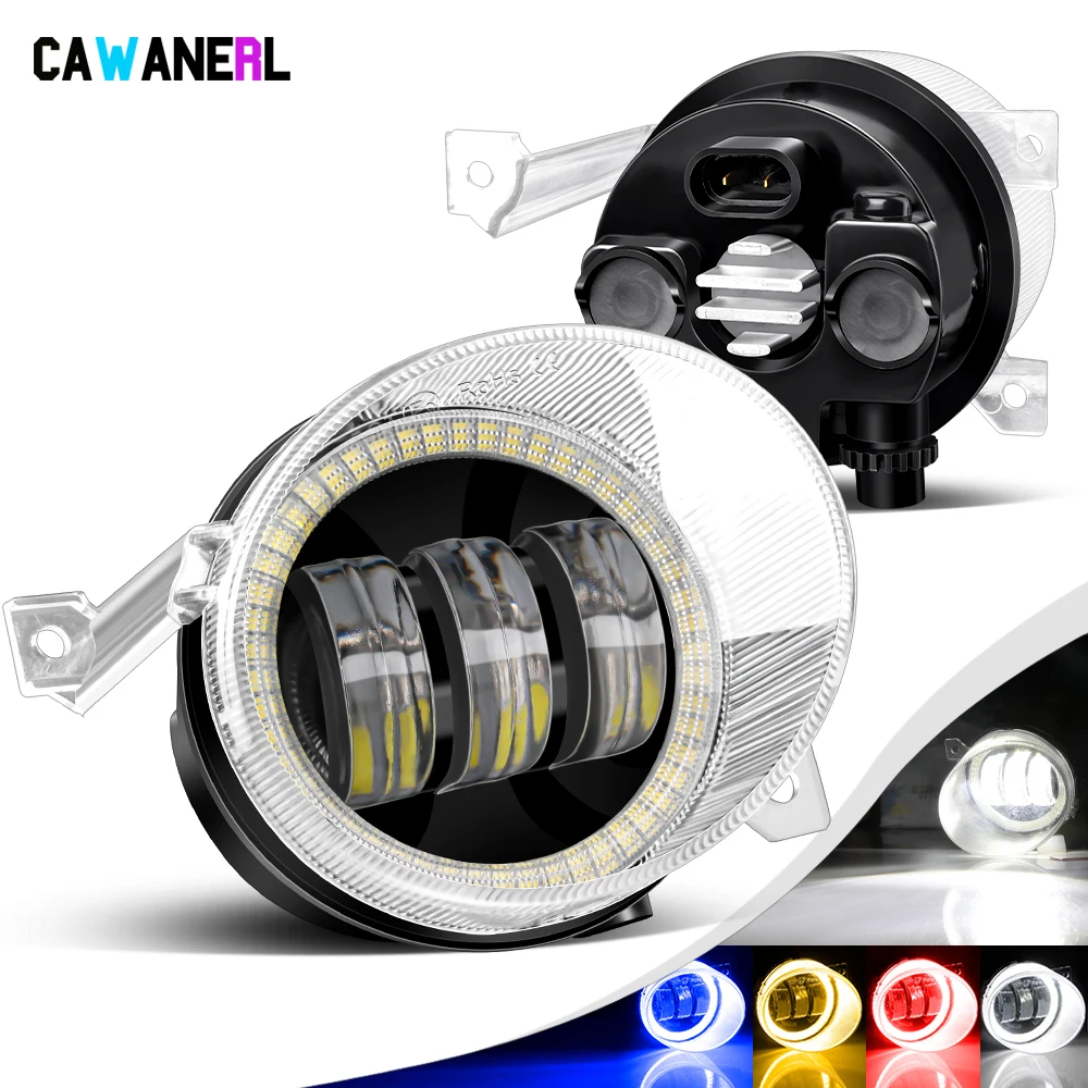 Juego De 2 Luces LED Para Matrícula De Citroën C3 (2002-2009), 18 LEDs Cada Una, Compatible También Con Peugeot 206, 207, 307 Y Más Modelos