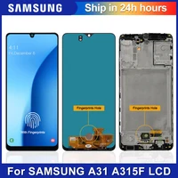 100% Test dla Samsung Galaxy A31 wyświetlacz LCD ekran dotykowy wymiana Digitizer zgromadzenie dla Samsung A315 A315F LCD 1