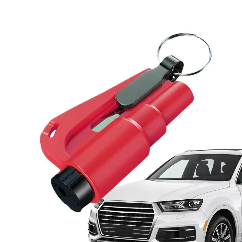 

Window Breaker Hammer Escape Auto Glass Window Breaker Built-in Cutter Vehicle Safety Tool for Car Fire Rollover Electric System