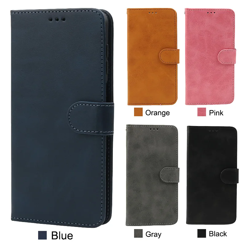 Leather Flip Wallet Case - Versatile Style and Protection