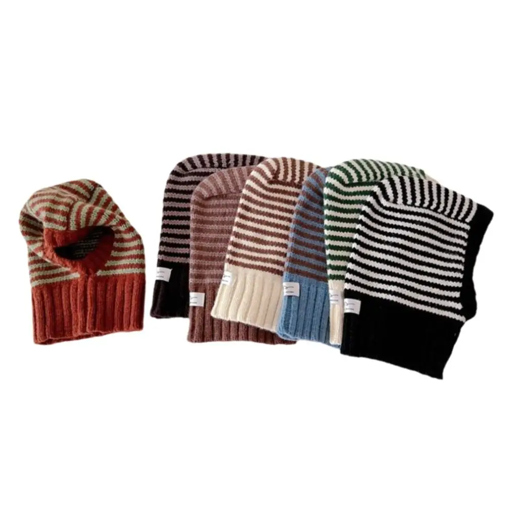 Winter Knit Scarf Hooded Balaclava Ear Protection