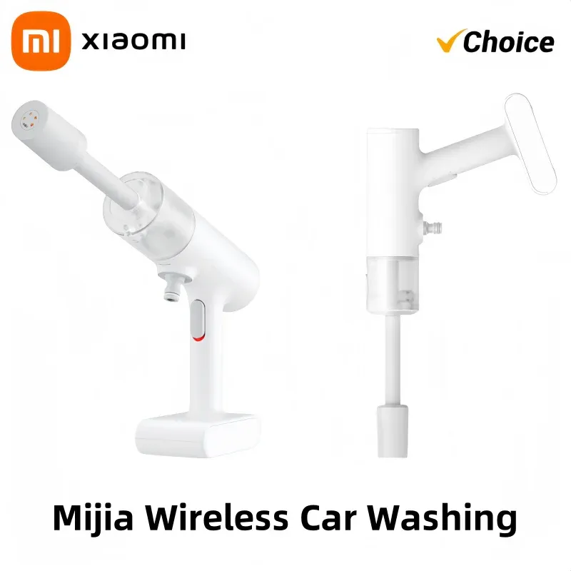 XIAOMI Mijia Wireless Car Washing Machine Home 2.4 MPa High Pressure Sprayer Sprinkler Cleaner Foam Generator Cleaning Care Car