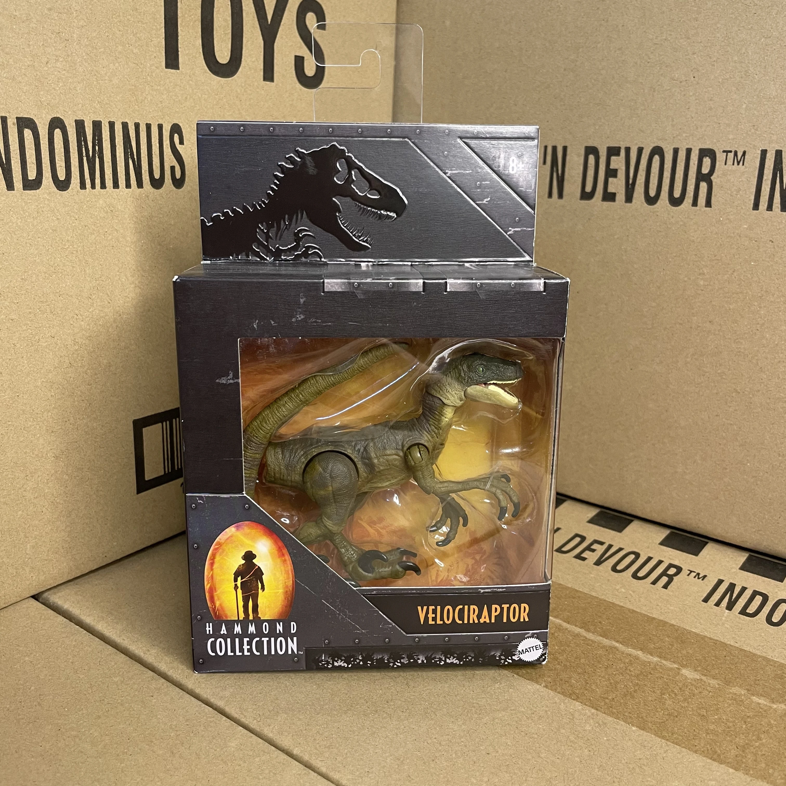 Mattel Jurassic世界のドニオンアーモンド収集ヴェロキラプトル