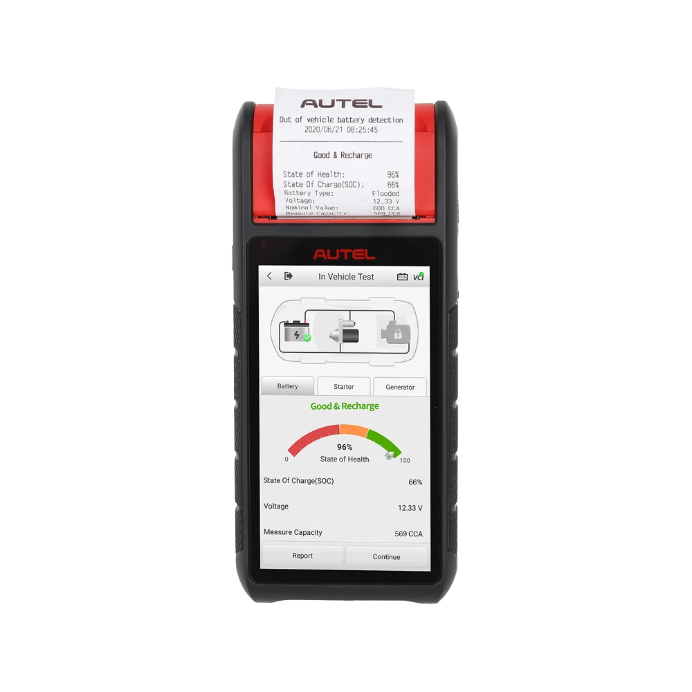

Autel MaxiBAS BT608 Automotive Battery & Electrical System Analyzer Circuit Tester Diagnostic Tool