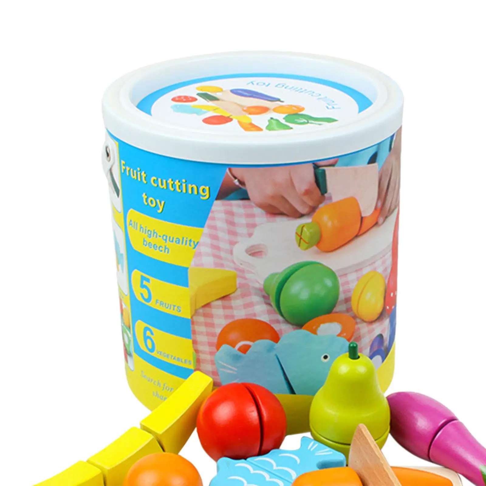 Play Food Toy Pretend Kitchen Toys for Ages 1-3 Years Old Children Gift