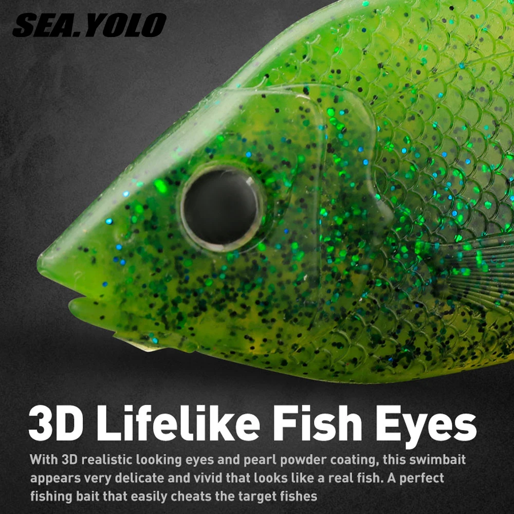 

Sea.Yolo 10cm/17g 12cm/26g 3D Life Like Fish Eyes Biomimetic Fishing Lure Fishing Artificial Bait Fishing Accessories