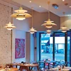 Danish Design Lamp Gradient Led Pendant Light High Quality Loui Hanging Lamp Living Kitchen Poulsen Ceiling Chandelier Creative 3