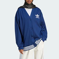 Adidas véritable Trefoil Cardigan en tricot ample pour femme IR5292 1