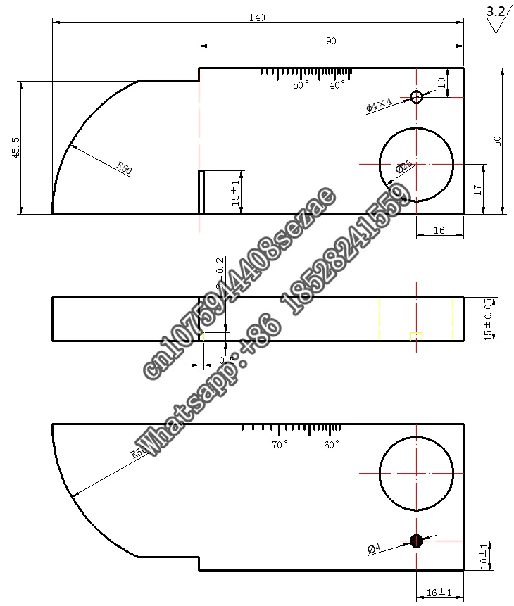 

STB-A31 JIS Z 2345:2000 "Standard Test Blocks for Ultrasonic Testing"