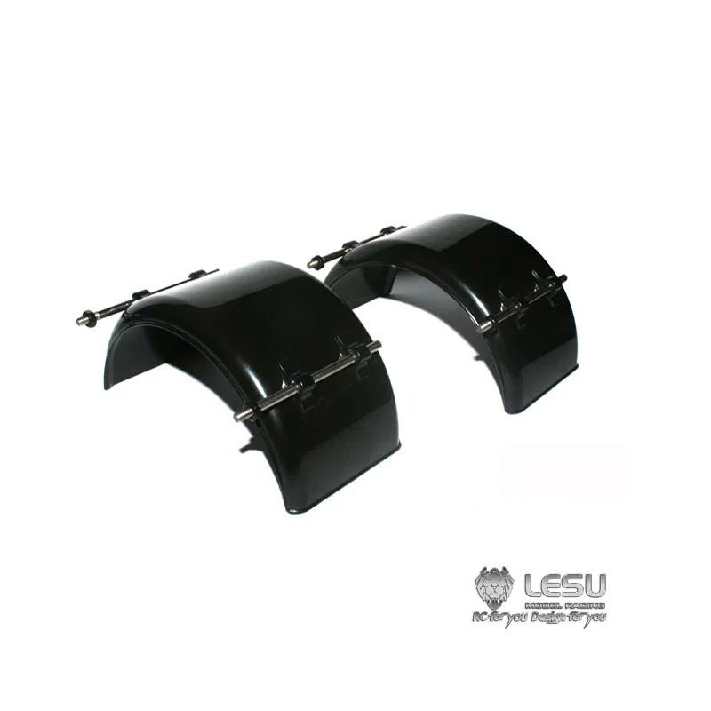 

Резиновое грязезащитное крыло LESU 1/14 для задних колес, запчасти для самостоятельной сборки, модель грузовика Tamiyaya RC, аксессуары из АБС-пластика