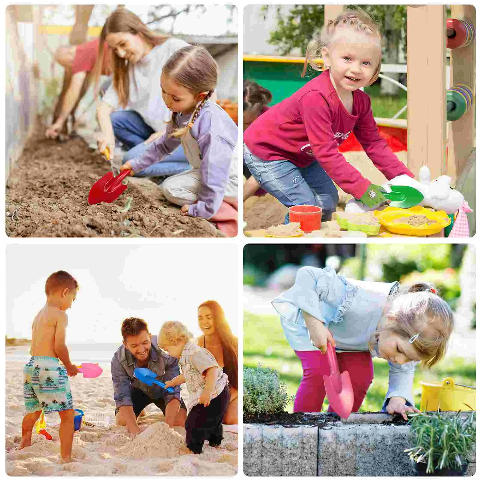 Children's Trowel Small Shovels Gardening Hand Mini Digging Iron Soil Tool