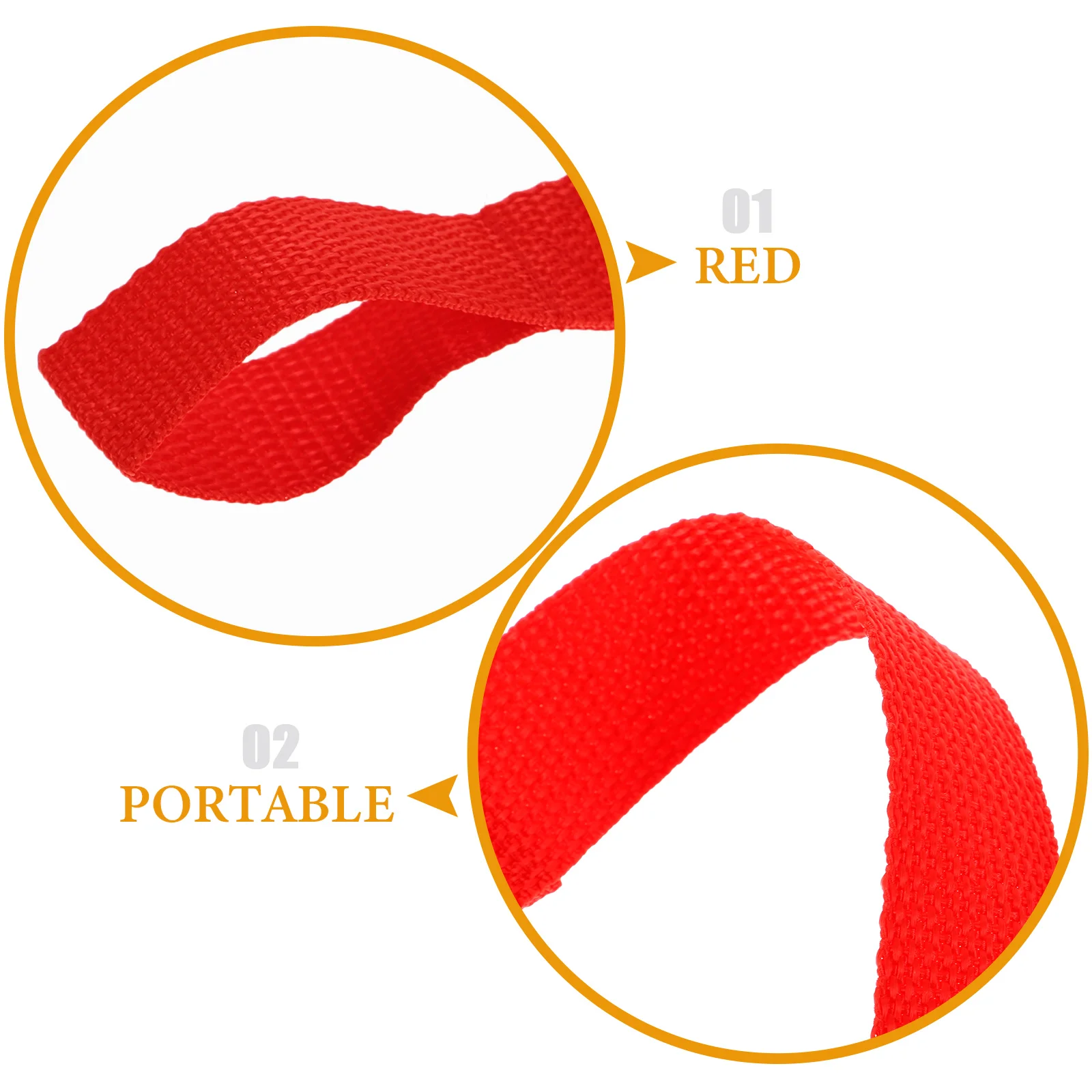 Trailer Winch Strap 4pcs Tow Strap Tow Belt Heavy Duty Rope Fishing Boat Winch Trailer Boat Wi