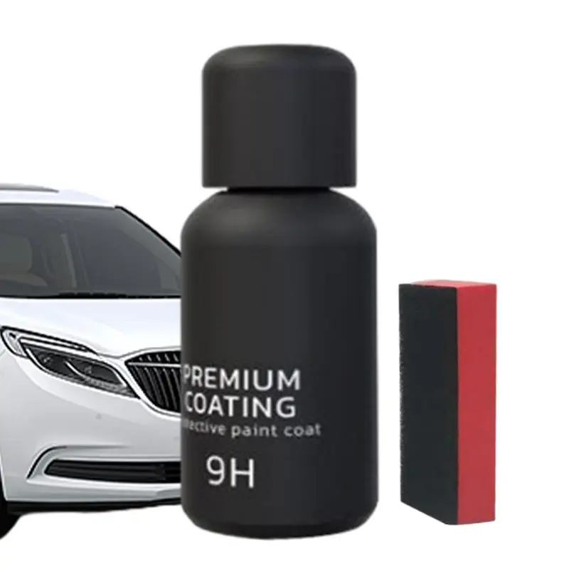 

Ceramic Coating For Cars 30ml Car Detailing Coating With Sponge Car Detailing Coating 9H Ceramic Coating For Paint Protection