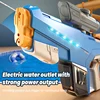 Luminous Electric Water Gun Fully Automatic Continuous Firing Water Gun Interactive Water Splashing Children's Toys 2