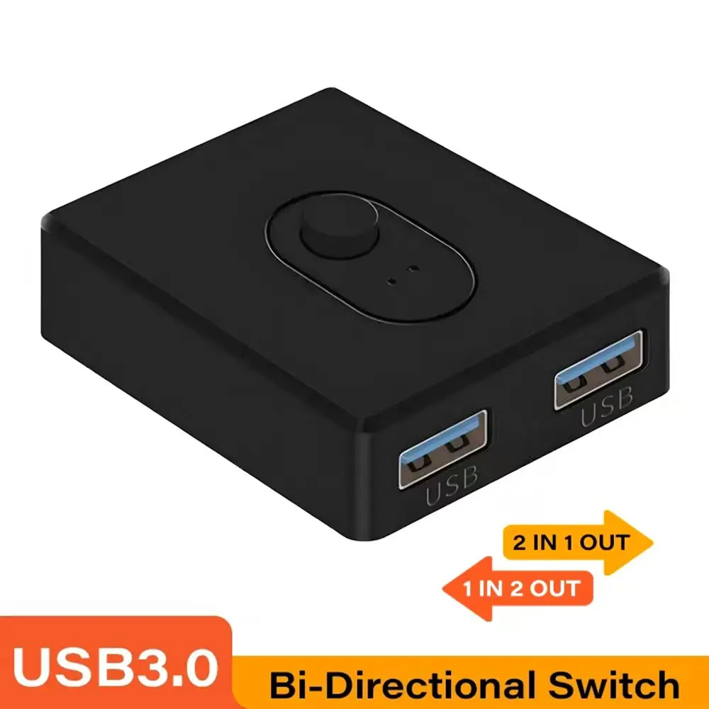 Bidirectional USB Switch and Extender Hub