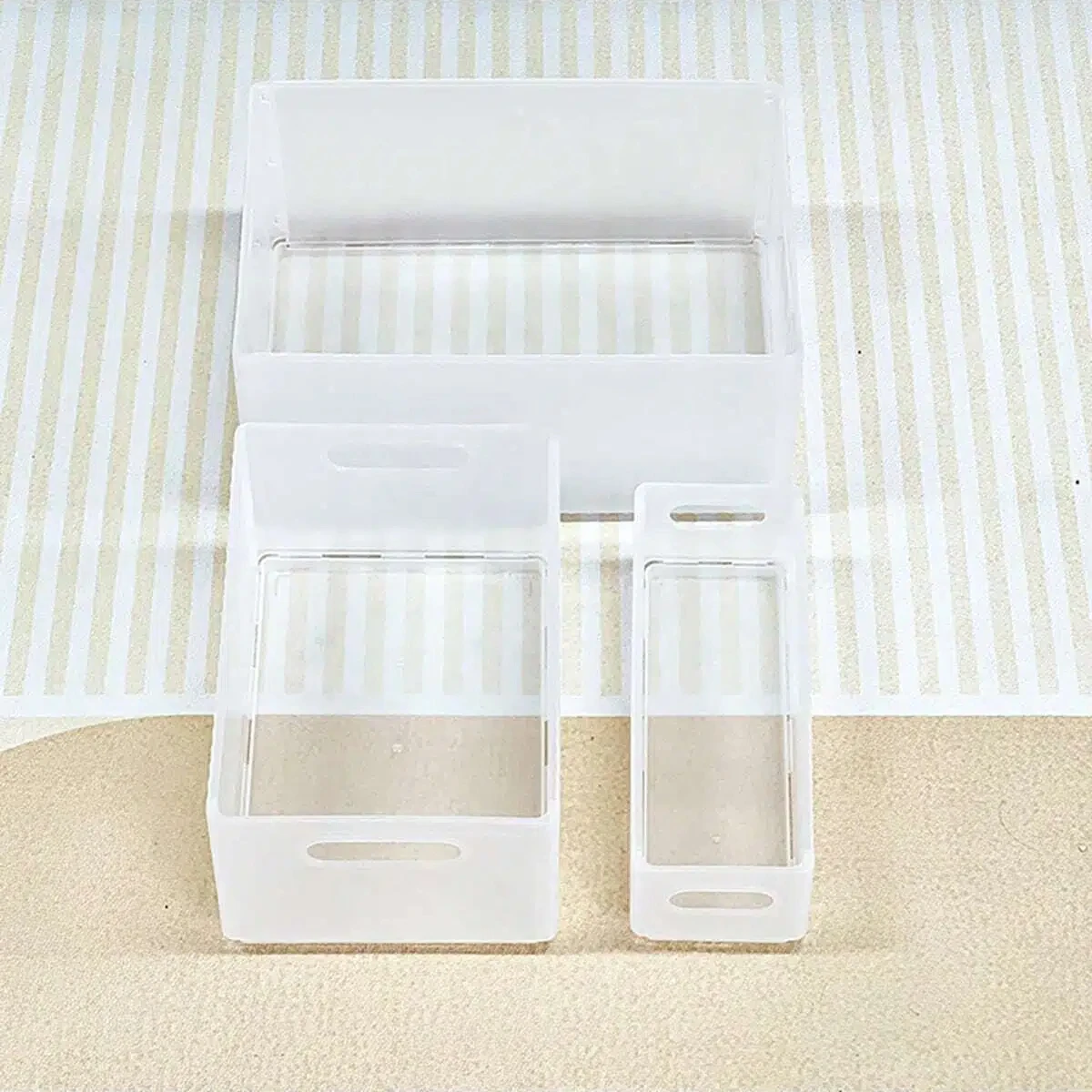 Clear 3pcs