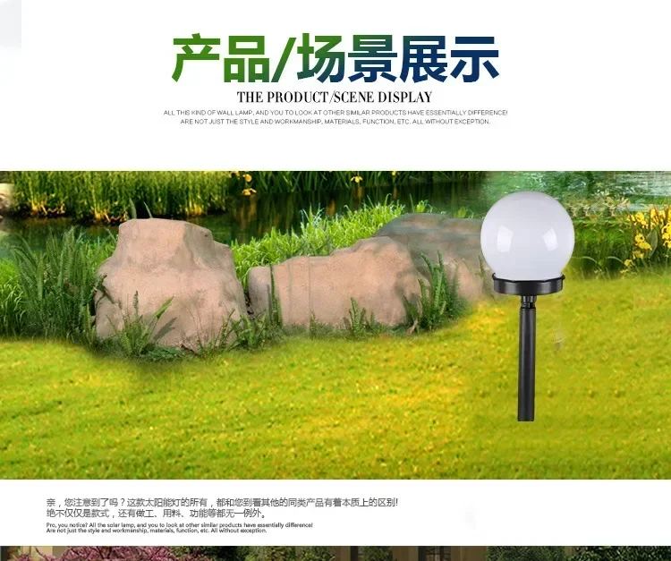 Description Picture 5 of item2/4/8pcs LED Solar Garden Light Outdoor Waterproof Lawn Light Channel Landscape Light Solar for HomeGarden Driveway Lawn garden