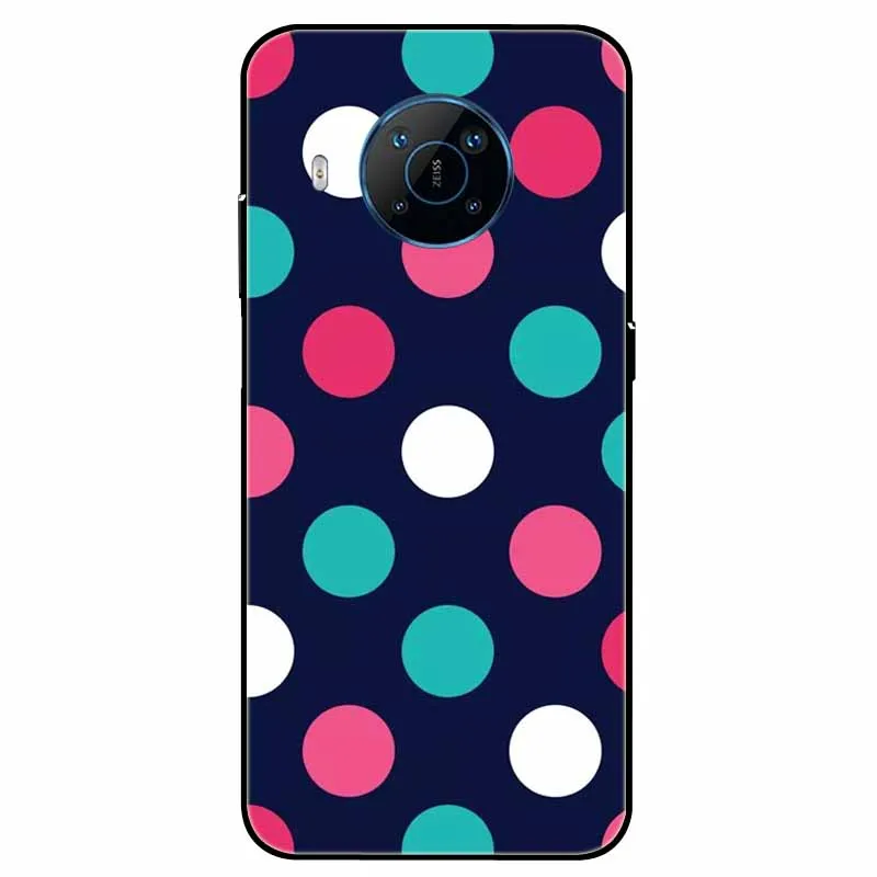 Soft TPU Painted Cat Lion Back Cover - Protective Silicone Case