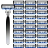 Razor Classic 6 Edge Safety Razor for Mens Shaving&Womens Hair Removal 6 layer Shaving Blades Manual Shaver safety razor