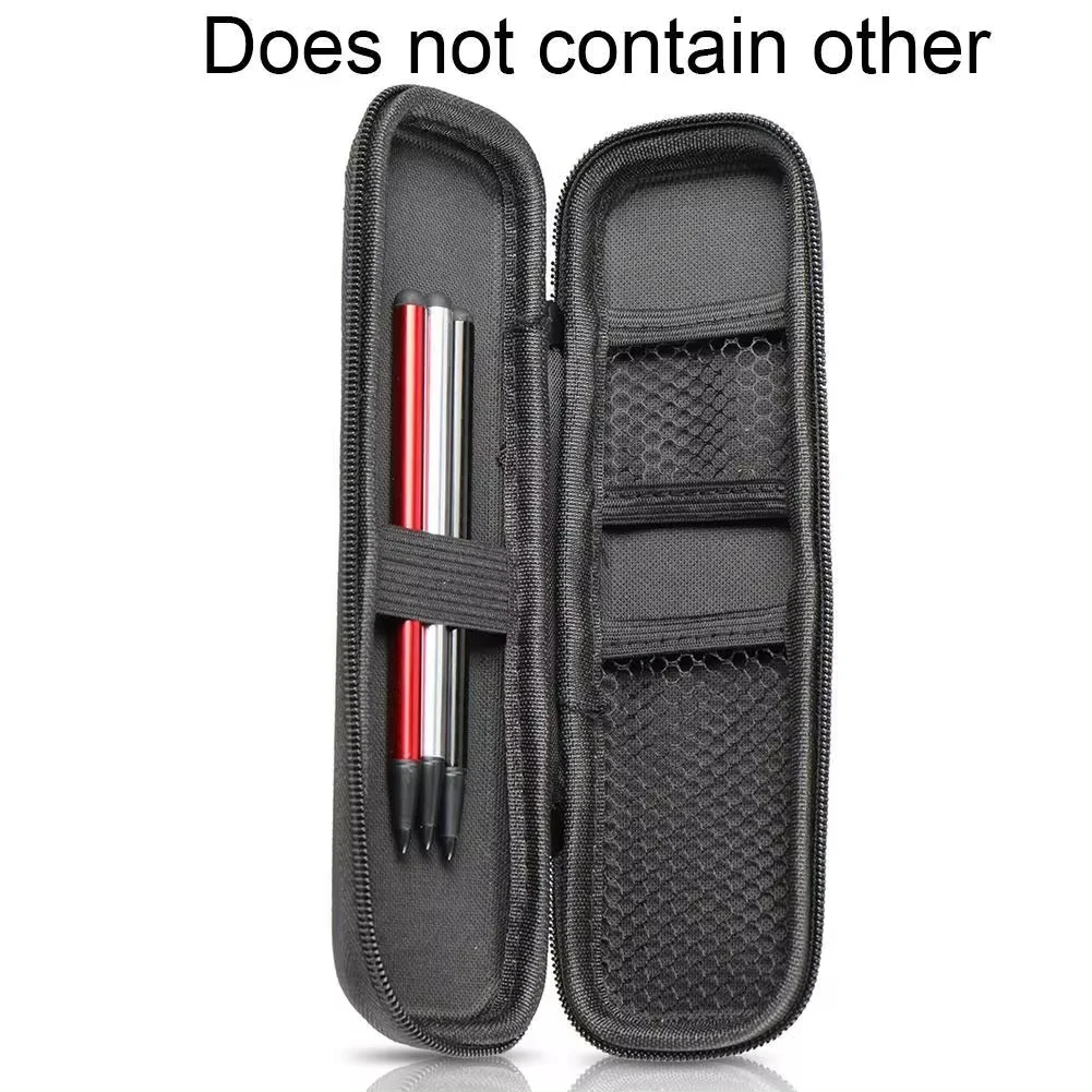 Black EVA Hard Shell Stylus Pen Pencil Case Holder Protective Carrying Box Bag Storage Container for Pen Ballpoint Stylu 1PC pencil cases