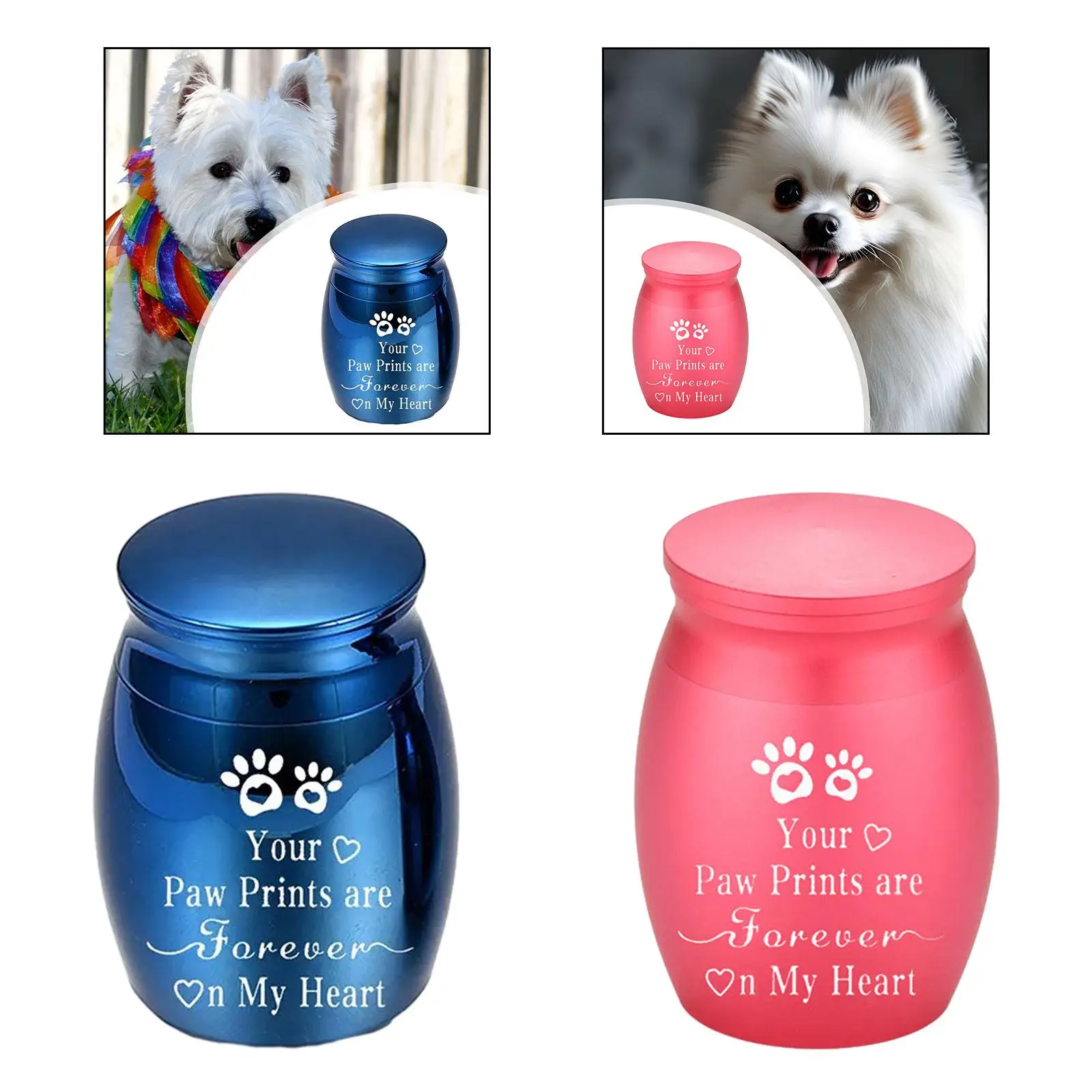 Stainless Steel Pet Urn 6