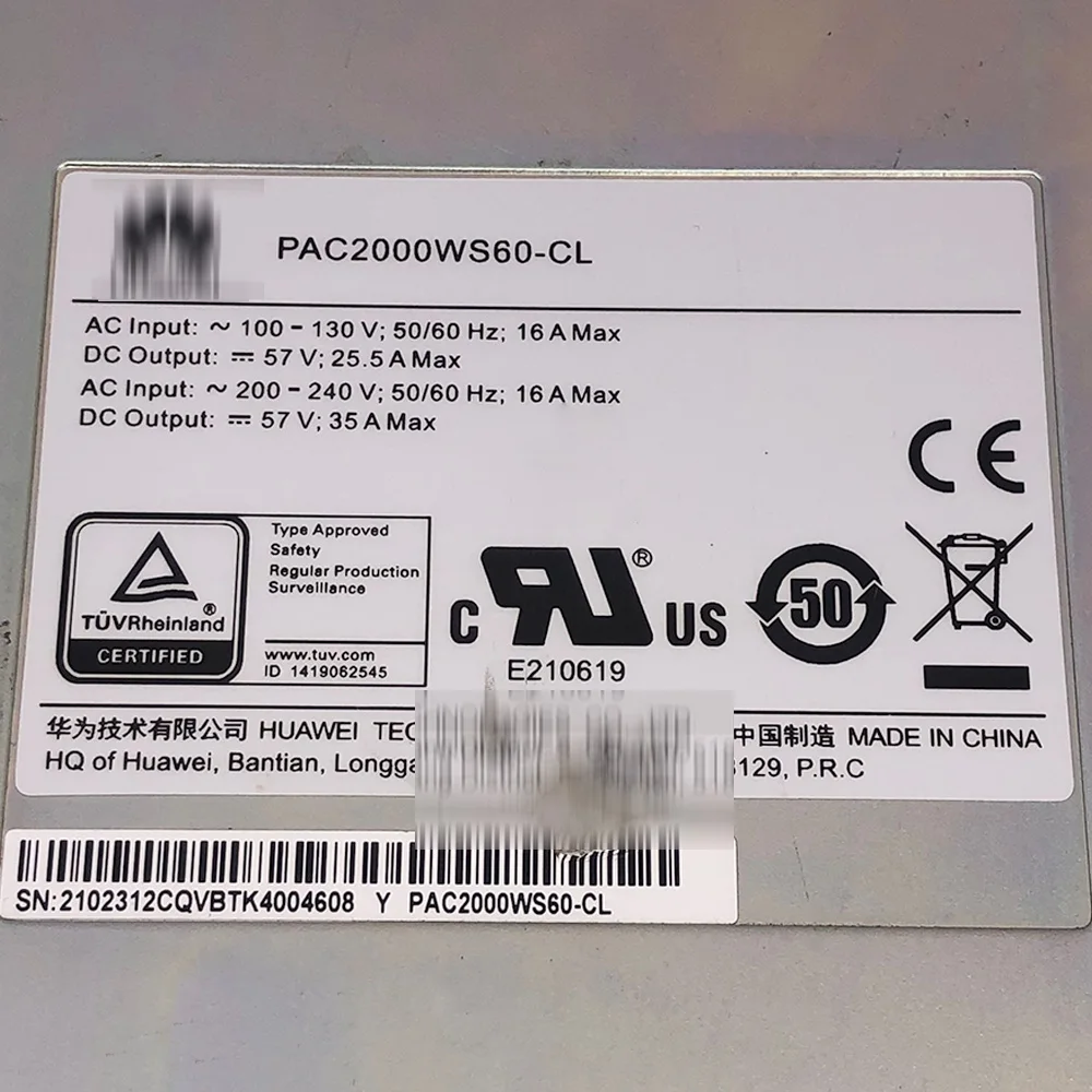 Switching Power Supply For Huawei PAC2000WS60-CL 2000W Perfect Test 6 Switching Power Supply For Huawei PAC2000WS60-CL 2000W Perfect Test - Image 4