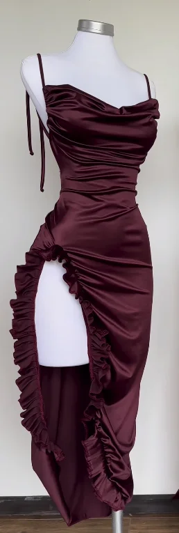 2024 Europe and the United States explosive new cross-border dress summer senior sense Y2K sexy halter Spice Girl dress 6