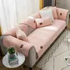 Wool Velvet Sofa Cushion Thickened Warmth Non-Slip Sofa Cover Four Seasons Universal Living Room Sofa All-Inclusive Towel 4
