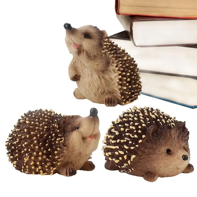

Hedgehog Toy Figure Realistic Detailed Hedgehog Figures Toy Hedgehog Action Figures For School Projects Hedgehog Animals Toy For