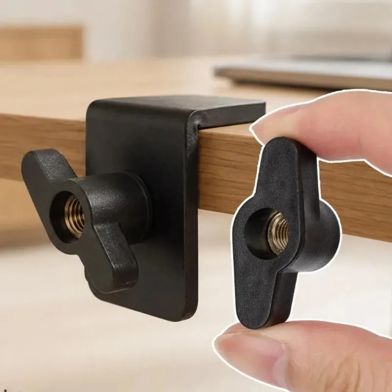 Z Shape Thumb Screw Knob with ABS Plastic Handle and Brass Core Insert - Tool-Free Fastener