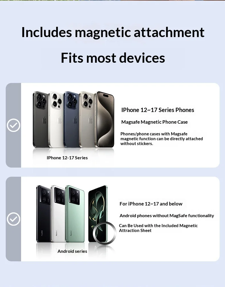 MagSafe Alloy Magnetic Holder - Versatile Phone Stand