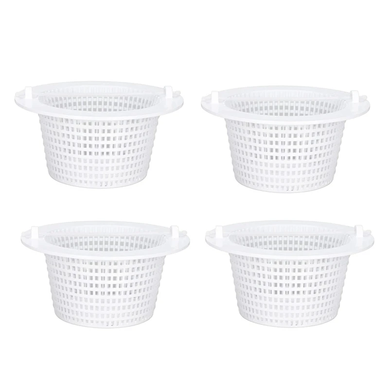 

For Hayward Pentair SP1091WM SPX1091C Above Ground Pool Skimmer Basket, Pool Filter Basket Replacement 513330 ,4 Pack