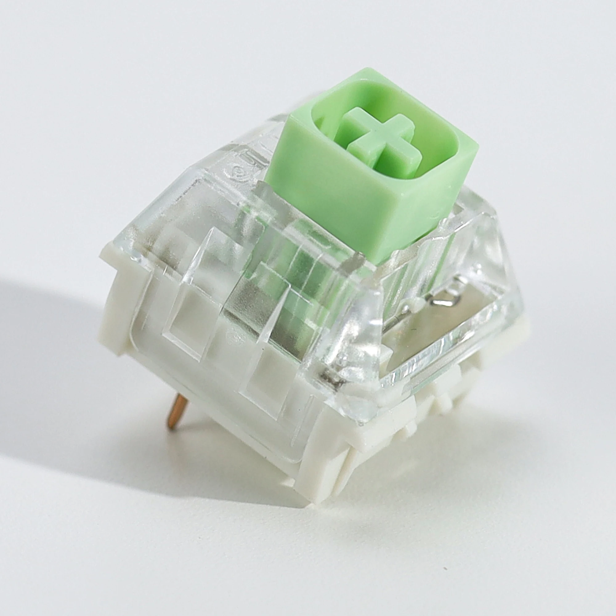 Kailh Box Jade 스위치 3핀 50gf Clicky Tactile MX 스위치 RGB SMD 사전 윤활 처리된 맞춤형 게임용 기계식 키보드 키트 스위치