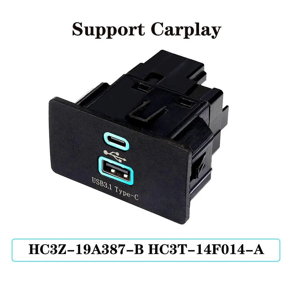 ȭ 3  Carplay USB + -C USB-C   HC3Z-19A387-B HC3T-14F014-A