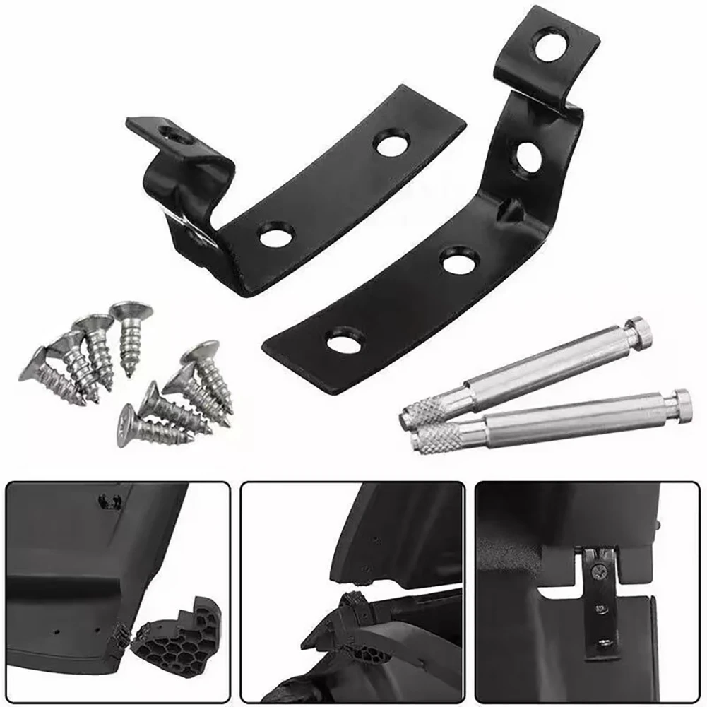 2PCS 8E2880324 for Audi A4 S4 RS4 B6 B7 8E for Seat Exeo/ST 3R5 Glove Box Lid Hinge Snapped Repair Fix Kit Brackets LC101708 glove box lid