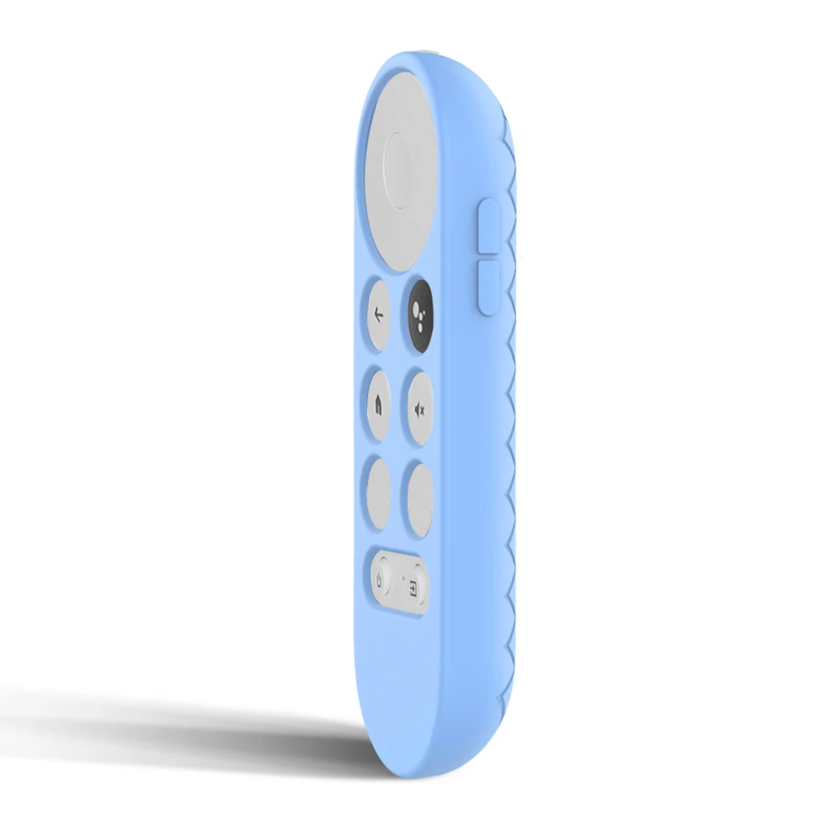 1pc Google TV Remote Silicone Remote Case Silicone Remote Sleeve Silicone Remote Cover Silicone Case Protector Remote Controller Cover Google Chromecast Remote with silicone case