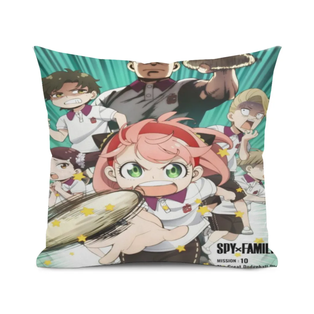 

Spy X Family Anime Pillowcase Cushions Cover Cushions Home Decoration Pillows For Sofa