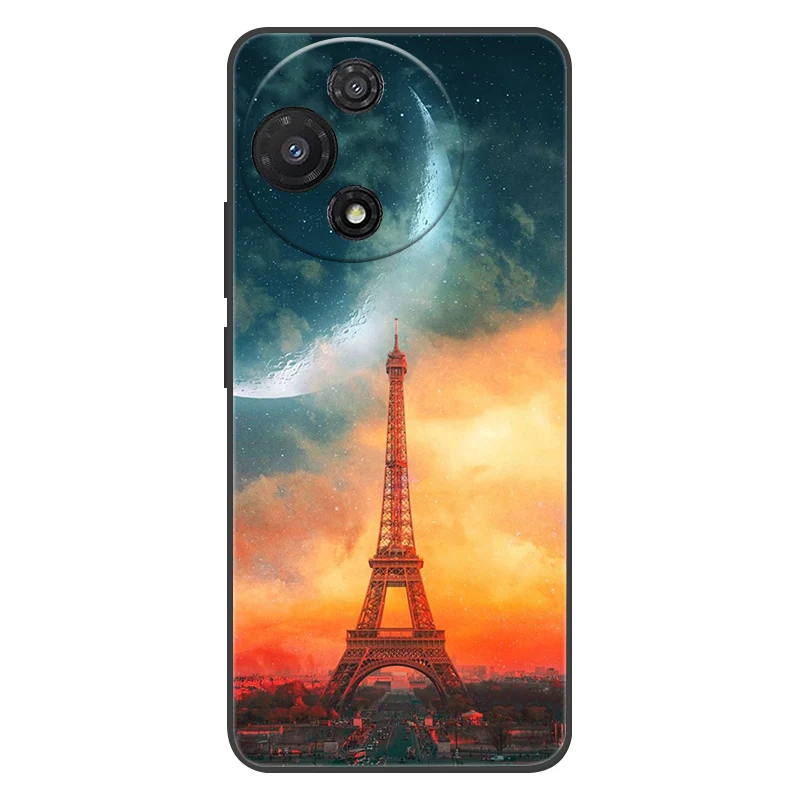 Luxury Silicone Space Soft Bumper Phone Case - Fashionable TPU Shell Cover