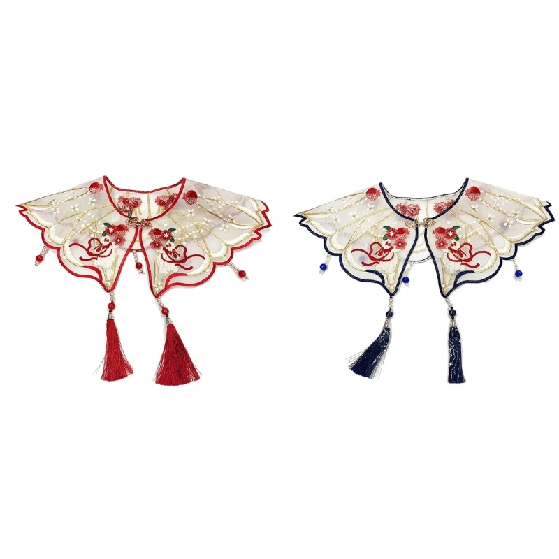 

False Collar Lace Rabbit Decorative Yunjian Collar Embroidered Collar Necklines