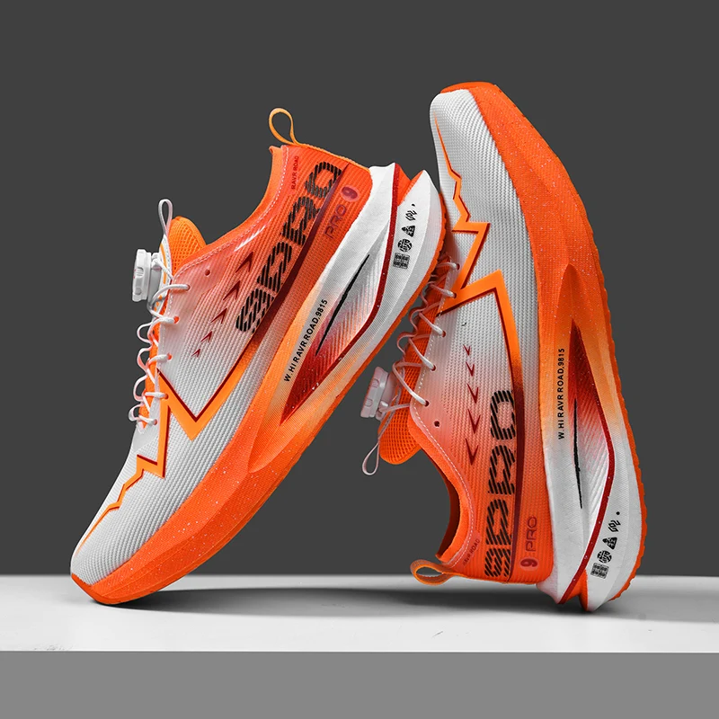 Unisex Breathable Mesh Running Shoes with Shock-Absorbing Sole