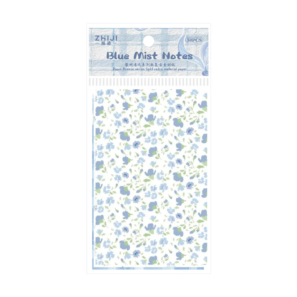 24 セット/ロットメモパッド素材紙夜明けの風ジャンクジャーナル